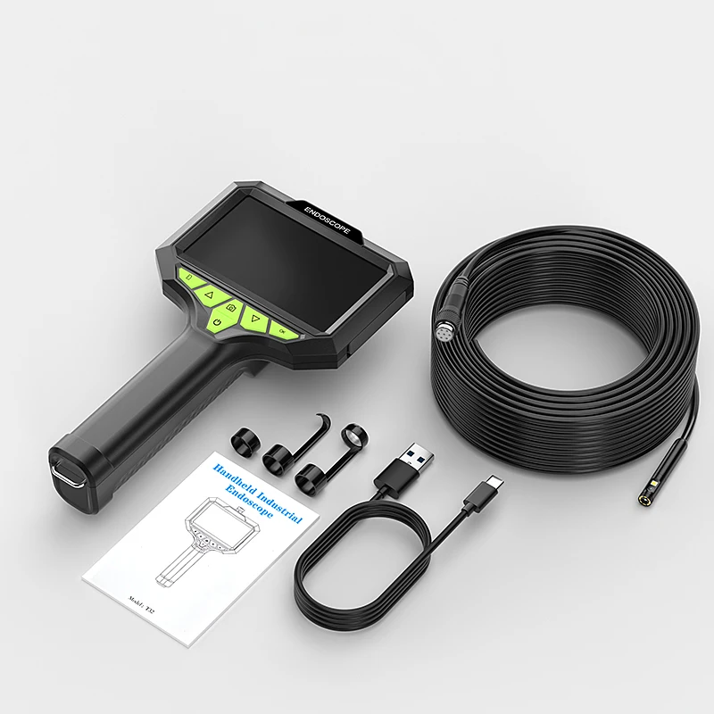 

4.3''IPS Screen Industrial Endoscope 1080P Autofocus Lens 1920P HD Camera Split Design IP67 Borescope Inspection Pipeline Camera