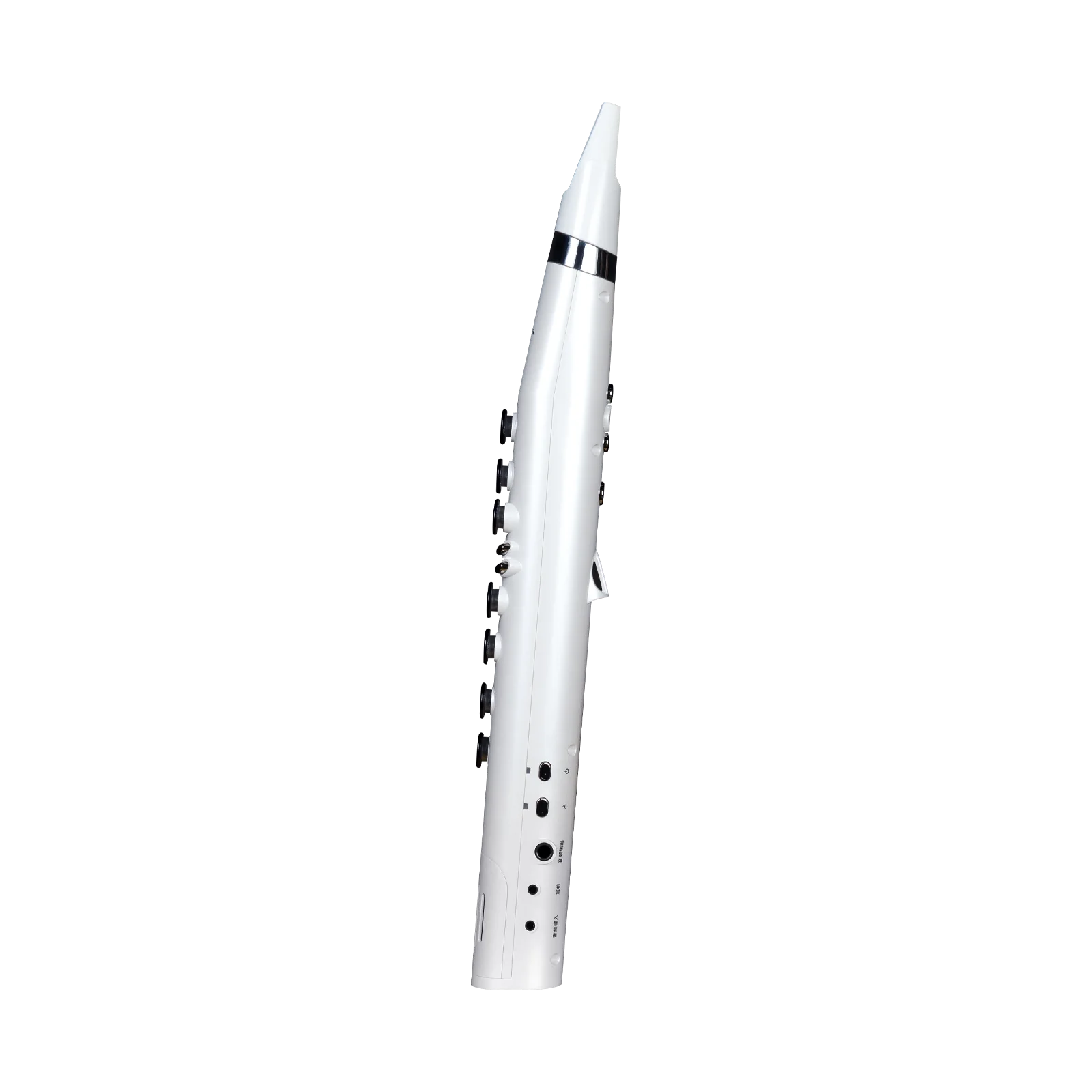 Mooer Wi100 Electric Blowpipe Mini Electronic Saxophone Flute 30 Synthesized Instrument Sounds Wind Synth 7 Keys Intelligent