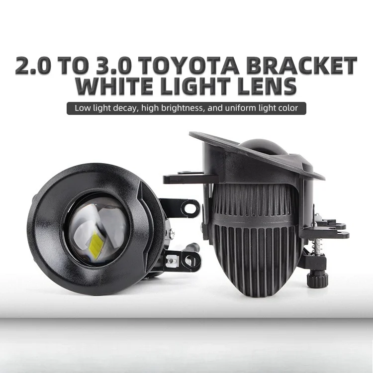 NXY NX19 LED Laser Bi Projector Fog Light Assembly Hi Lo Beam Lens for Toyota Avalon Levin Car Front Fog Lamp Retrofit Upgrade
