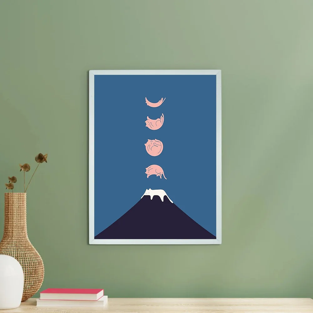 غير المؤطرة خمر النباتية زهرة فتاة قماش جدار الفن طباعة Cottagecore الجمالية الأزهار ديكور غرفة نوم ديكور فني للمنزل هدية Coun #6