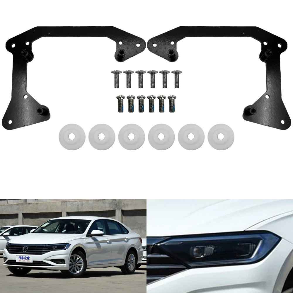 

Автомобильный адаптер Taochis, рамка для фар, кронштейн для Volkswagen Sagitar 2019, светодиодный объектив проектора Hella 3R G5 5,