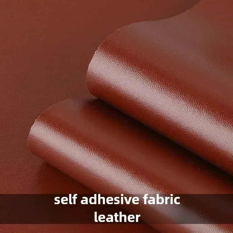 Strong Self Adhesive Leather Fabric for Bedside Seat Car Sofa Repair Furniture Stickers Refinisher Cuttable Patches Large Fabric