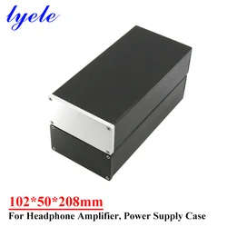 102*50*208mm All-aluminum Power Amplifier Chassis Shell Can Be Used As Mini Headphone Amplifier Chassis Power Supply Chassis