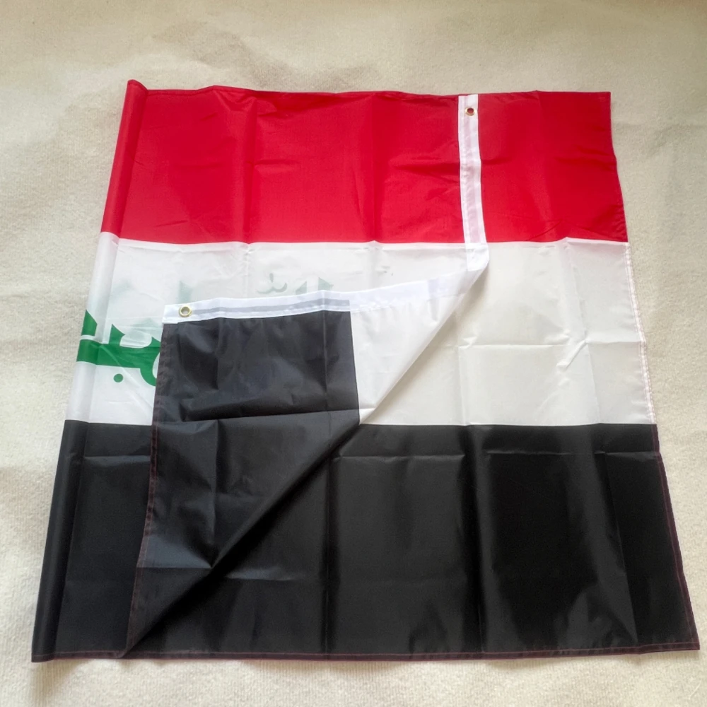 Iraq Flag 90x150cm banner Hanging the flag of the Republic of Iraq home deco