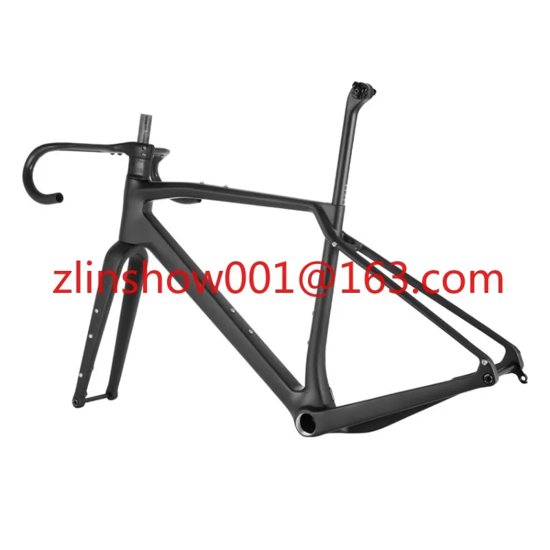 

New T1000 Carbon Gravel Frame 700x47C Disc Brake Road Cyclocross Bicycle Frameset T47 Lightweight Gravel Bike Frame