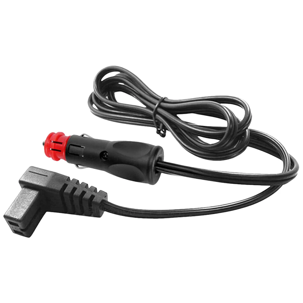 

Car Mini Refrigerator Compressor Power Cord German Style Red Head Cigarette Lighter Plug Cable Fridge Adapter Cords For Rubber