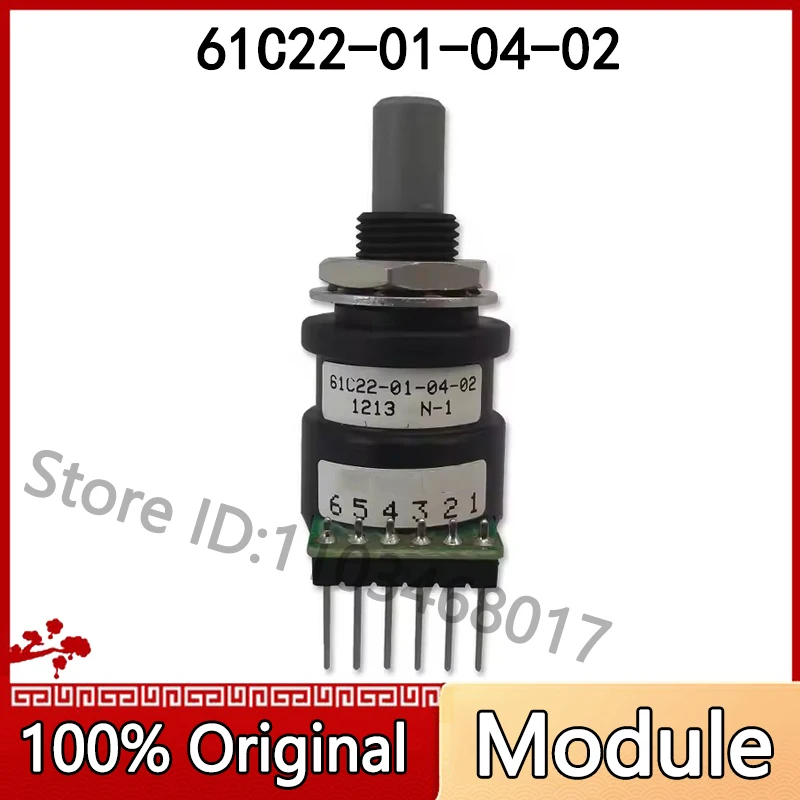 1Pcs New 61C22-01-04-02 Photoelectric Encoder Rotary Shuttle with Handle MODULE