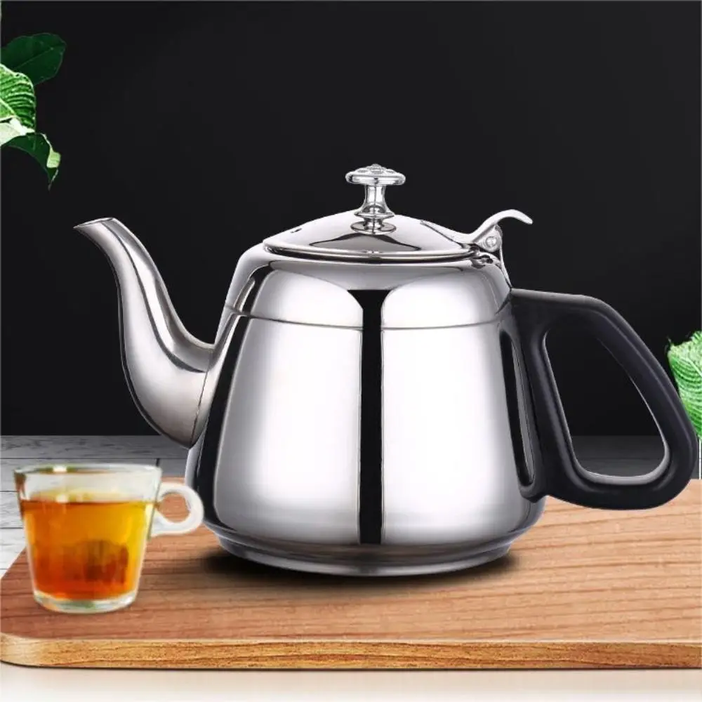 

Hotboiling With Filter Stainless Steel Teapot Lightweight 1.2L/1.5L/2L Kettle Large Capacity Easy To Carry Water Stove Camping