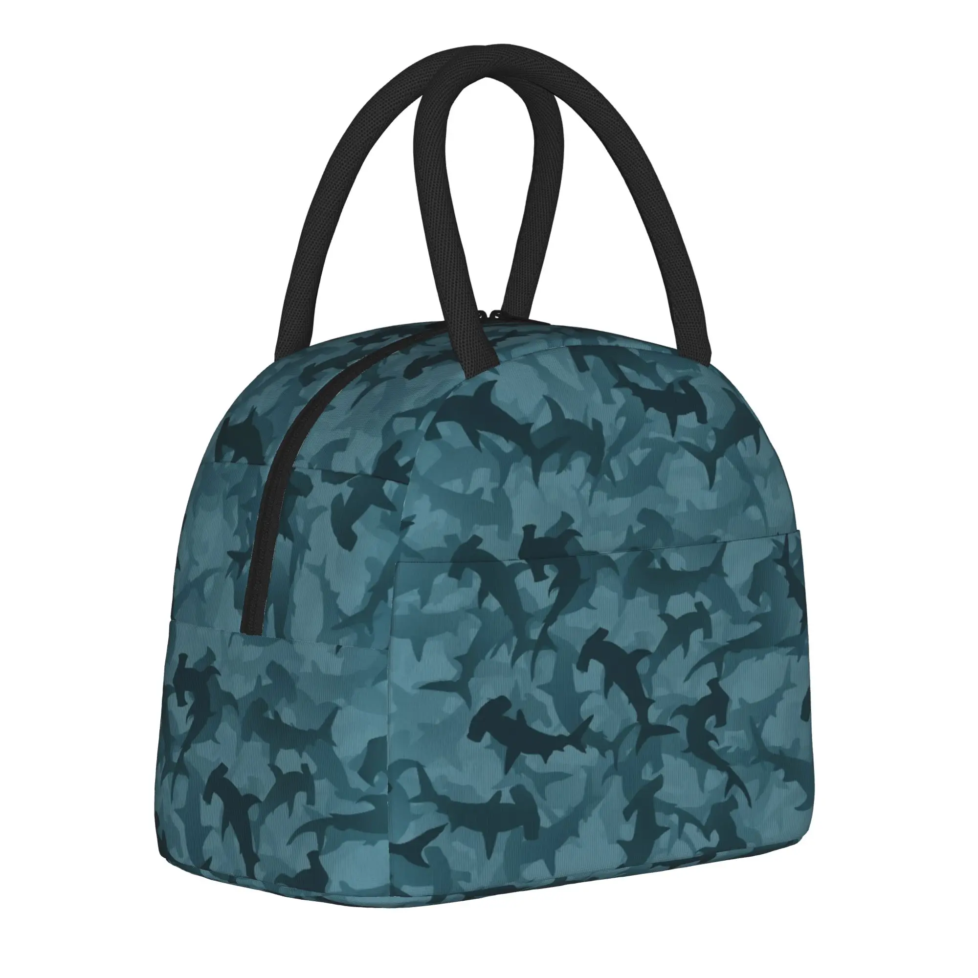 Shark Hammerheads Insulated Lunch Bags Thermal Bag Reusable,Lunch Container  High Capacity Tote Lunch Box Food Storage Bag