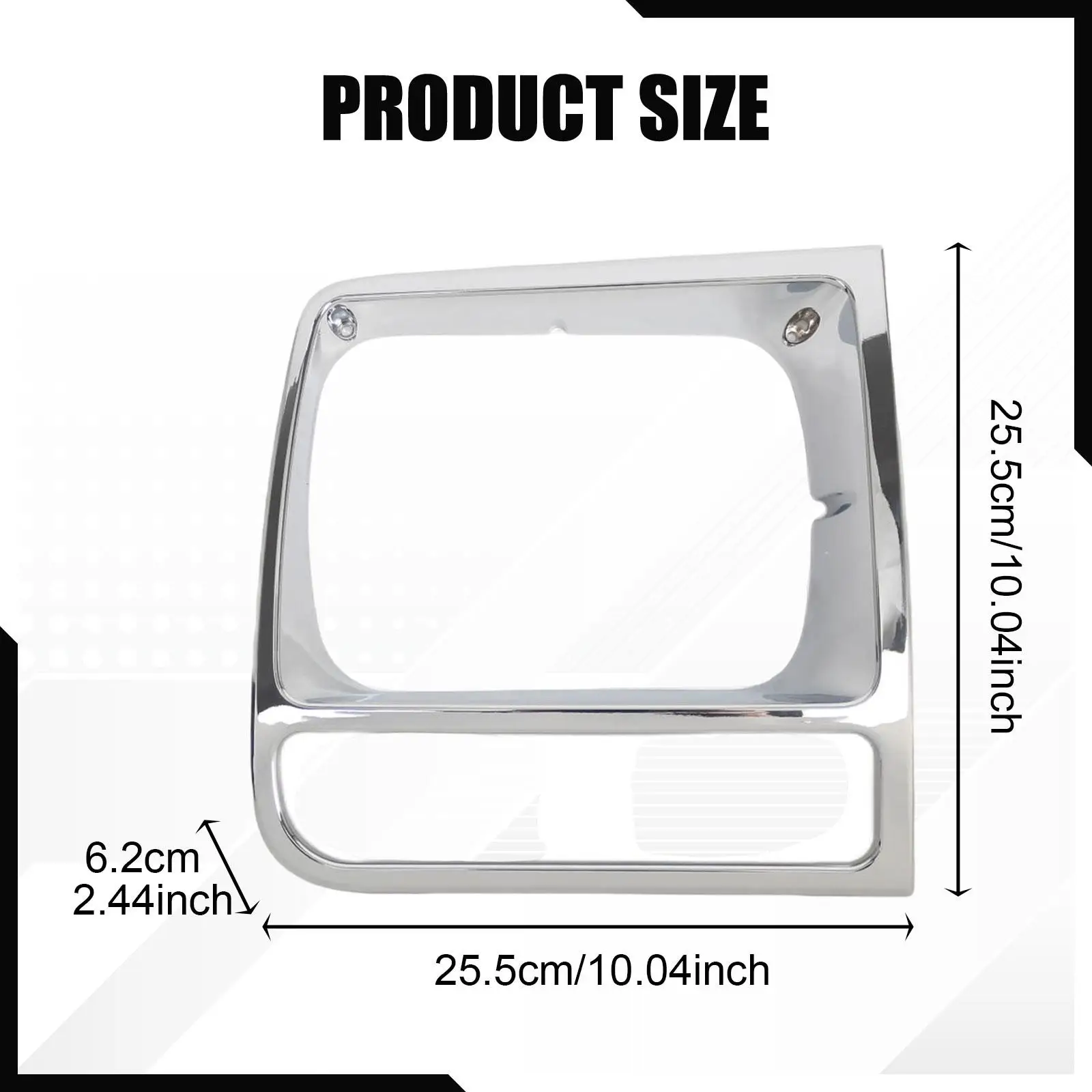 المصباح الأمامي الحافة المصباح شواء CH2513165 قطع الغيار الجانب الأيمن الركاب رئيس الحافة لشيروكي SE