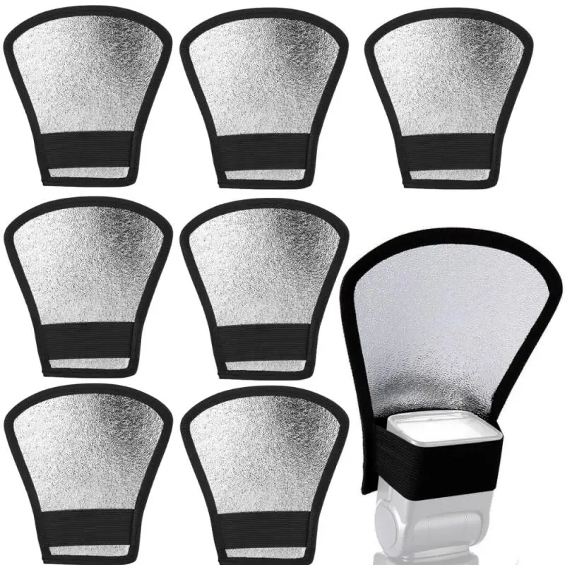 Silver White Camera Flash Diffuser Softbox Photo Light Reflector 120 Characters Product Title 1