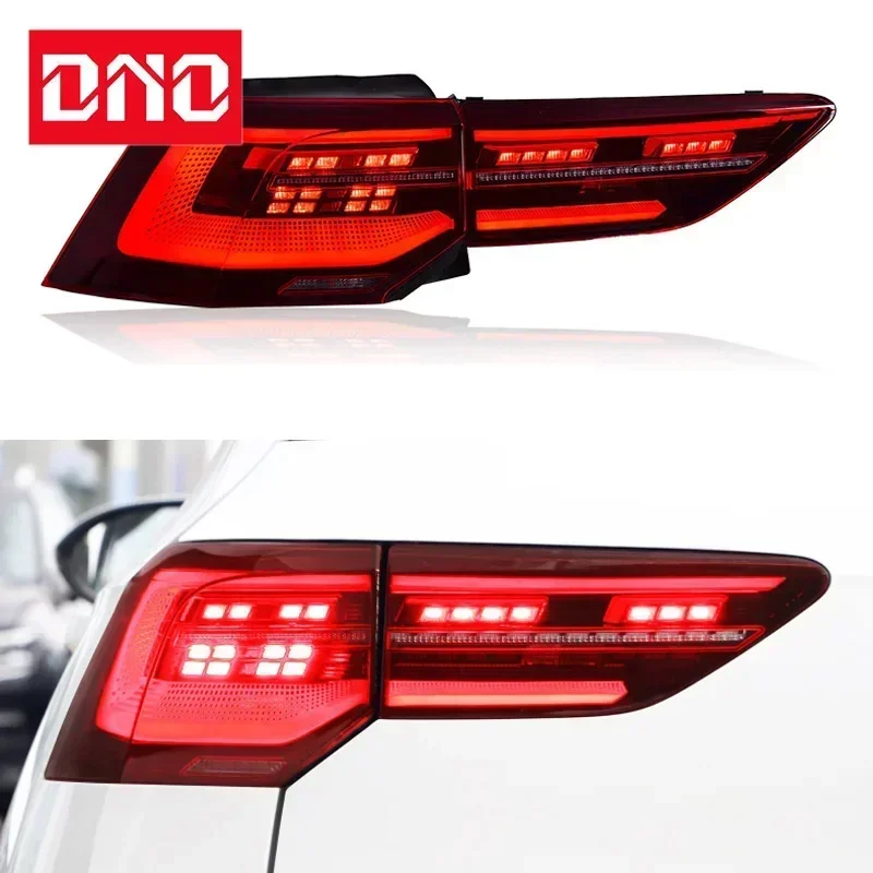 

Автомобильные светодиодные задние фонари 12 В для Volkswagen VW Golf8 MK8 2021 2022 2023 Задние ходовые огни Тормозной сигнал поворота Автомобильные аксессуары