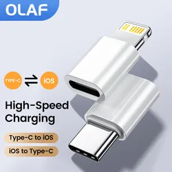 Type c To Lightning Adapter Female Type C Adapter for Ios Fast Charging Adaptador USB C Converter for iPhone