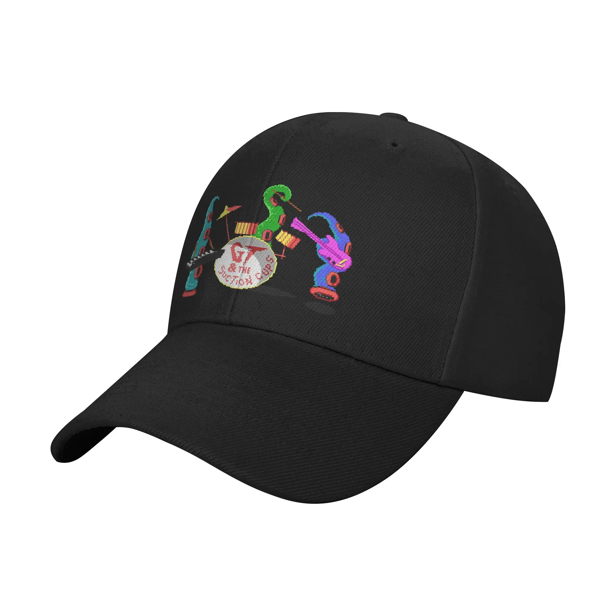 Maniac Mansion Pixel Style- Retro DOS Trendy Baseball Cap Concert Flexible Baseball Cap