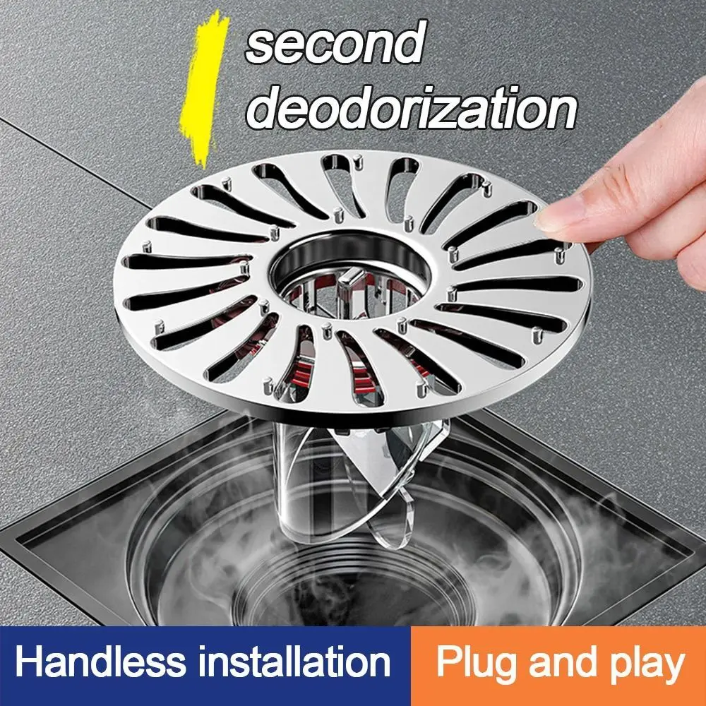 Insect Prevention Drain Cover Floor Drain Core Anti Odor Sewer Strainer Plug Basin Drain Filter Kitchen Bathroom Accessories