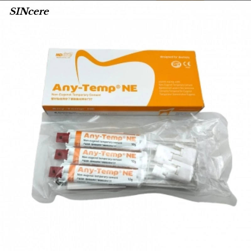

Dental Temporary Adhesive No-Eugenol Zinc Oxide Glass Ionomer Cement Temporary Crown Adhesive Dental Filling Materials