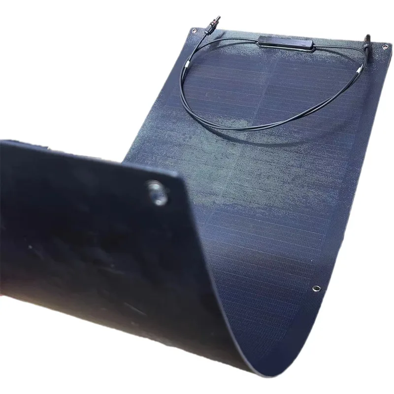 400W Waterproof Flexible Monocrystalline Solar Panel, Bendable Design for Car Boat Home Off Grid Power Generation