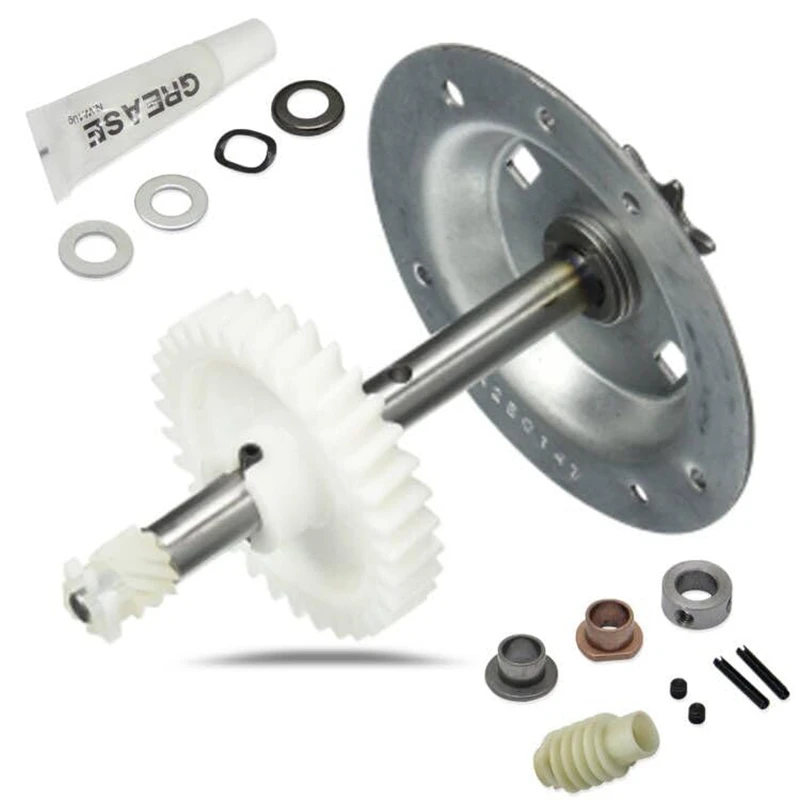 2 Sets Parts Accessories For Liftmaster 41C4220A Gear Silver And Sprocket Kit Fits Chamberlain, Craftsman Chain Drive Models