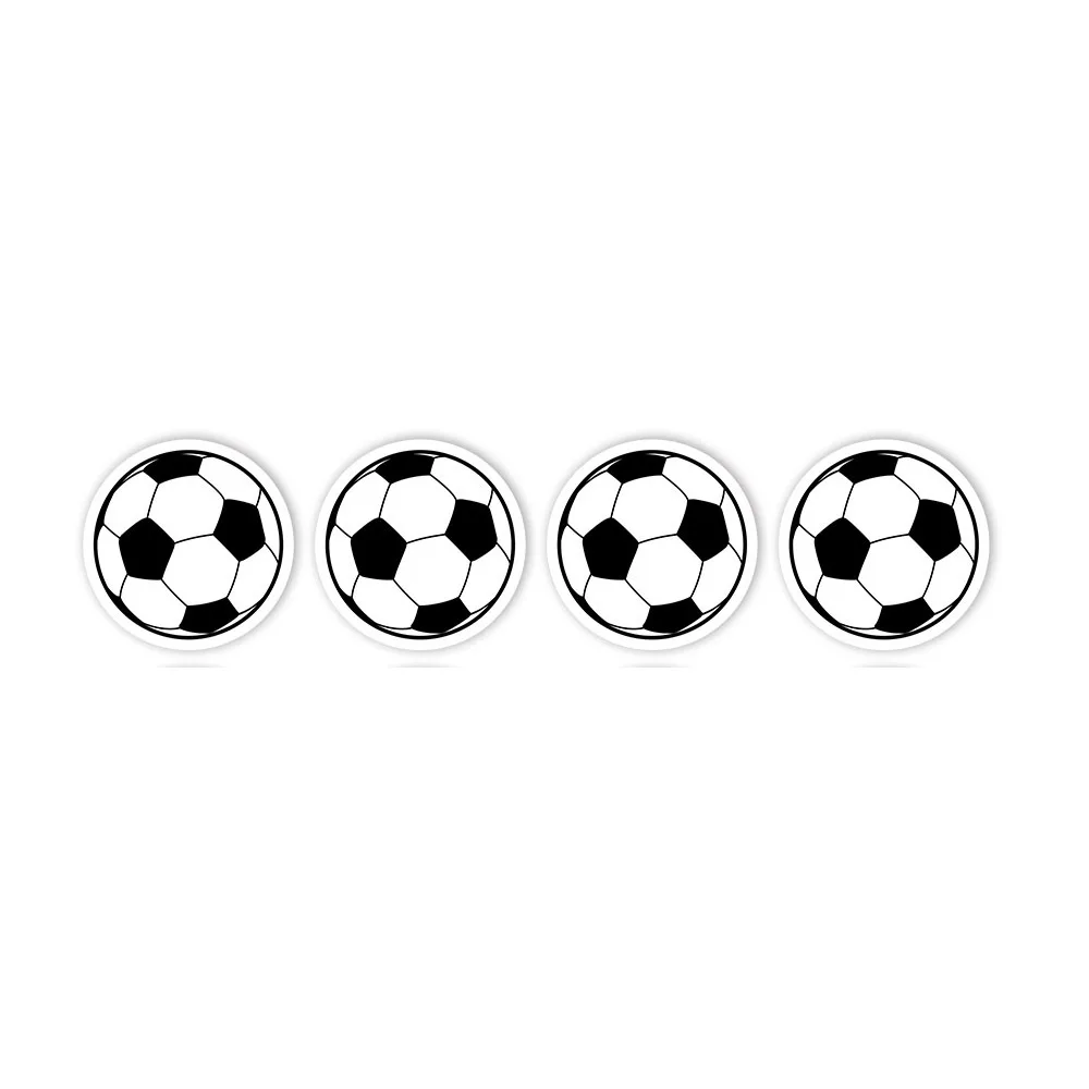 40pcs 3cm Football Stickers DIY Children's Reward Sports Party Sticker Birthday Party Football Party Baby Shower Decorations