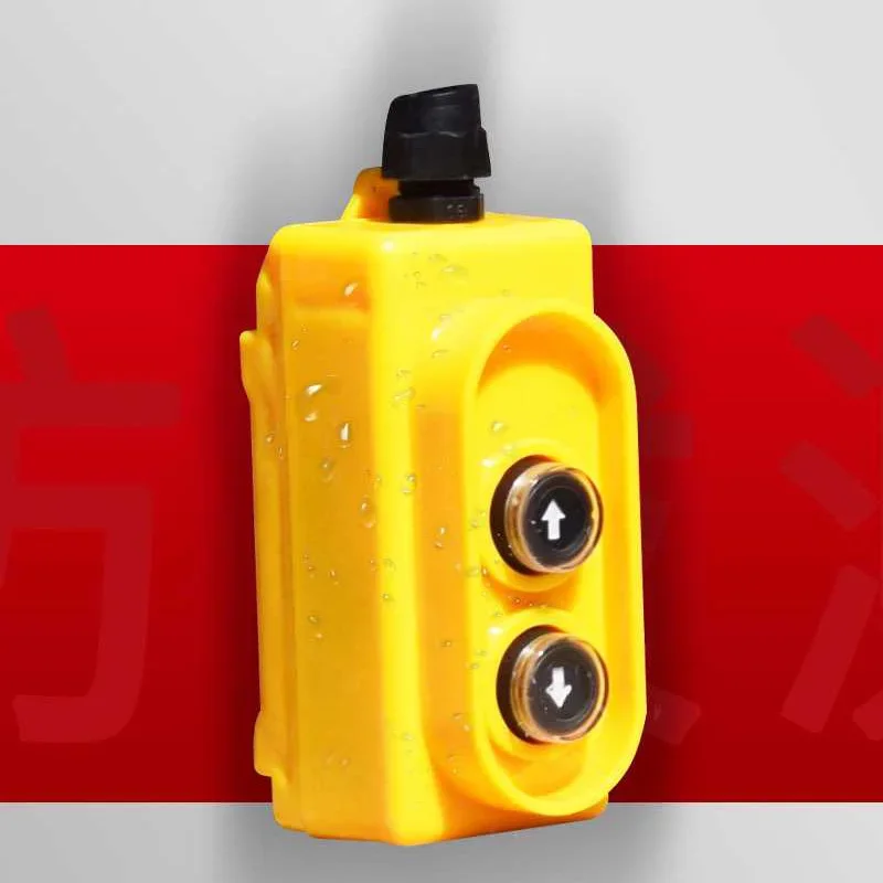 Electric Winch Crane with Automatic Braking on Power Failure, Heavy-Duty Anti-Rotation Wire Rope, Towing Equipment