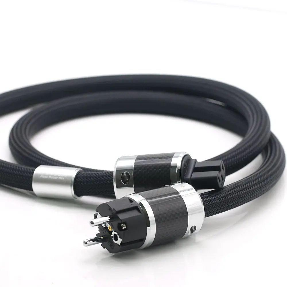 Furutech Alpha PS-950-OCC เรือธง Hi-End AC Power blasifier HIFI Power CABLE FI-50ปลั๊กคาร์บอนไฟเบอร์สินค้าผลิตในญี่ปุ่น