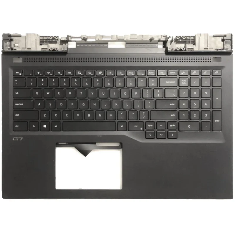 

New For Dell G7 7700 Laptop Palmrest Case Keyboard US English Version Upper Cover