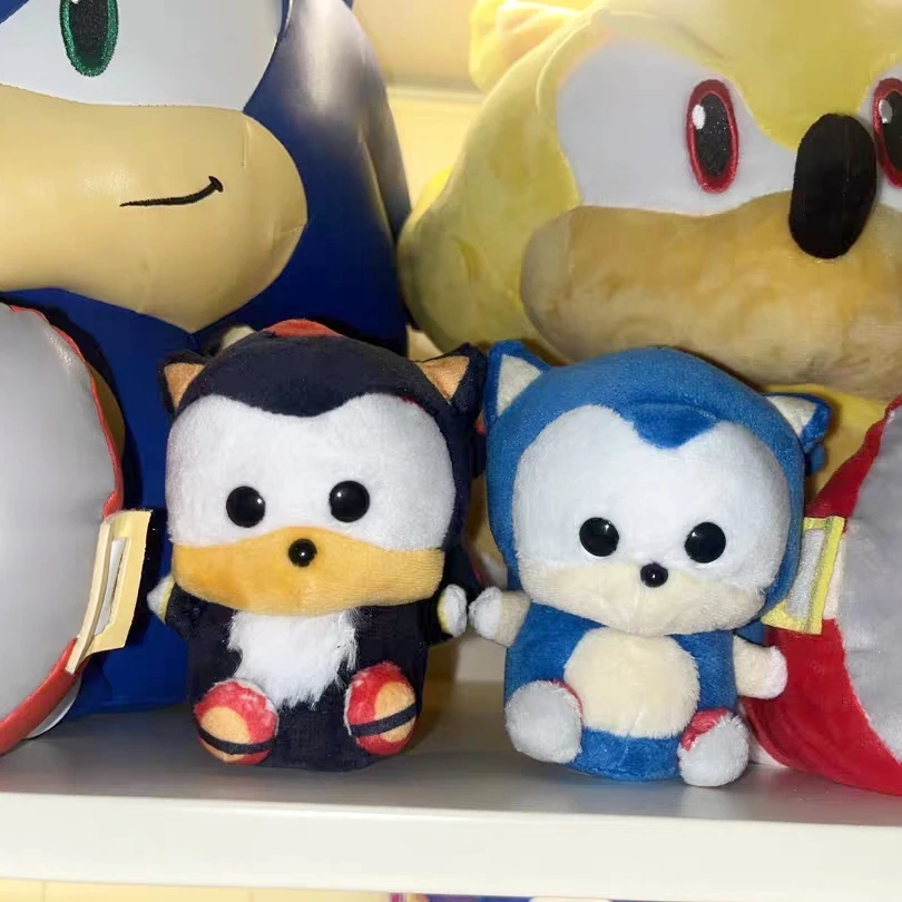 SEGA Prize Sonic The Hedgehog Tails Mini Plush Keychain Cooro Series Soft Stuffed Animal Bag Pendant Anime Game Fans Collectible - view 4