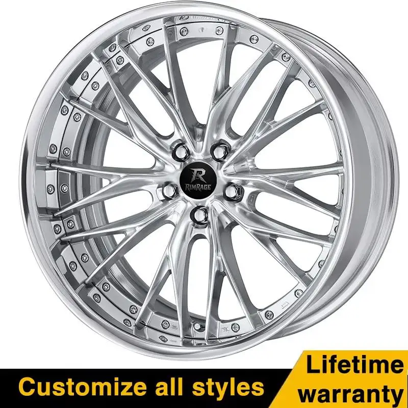 Work Wheels Schwert Brunnen Forged Wheels 17-26 Inch Premium Alloy 2-Piece Deep Lip LuxuryW205,W213,W166,X156,W257