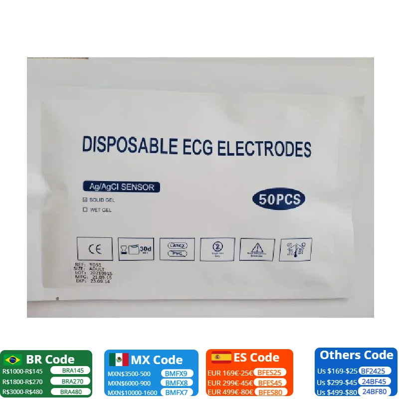 Electrode packs for CONTEC related products TLC9803,TLC5000