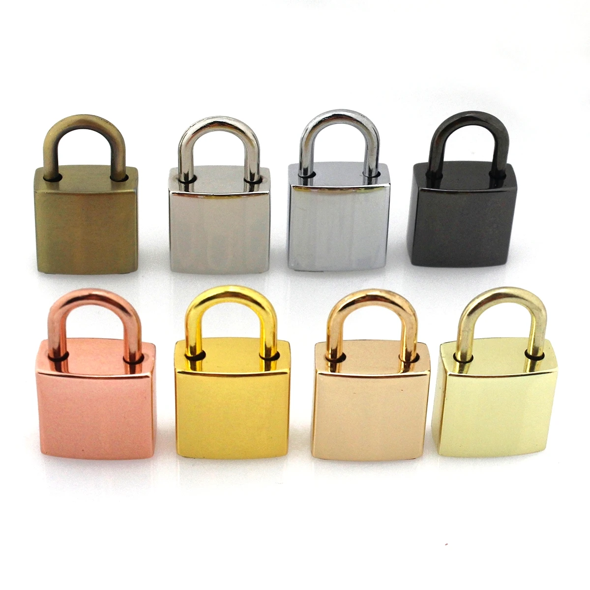 1pcs Metal Square Key Padlock for Fashion Lock Buckle Luggage Lock Clasp DIY Bags Handbags Hardware Decorative Accessories