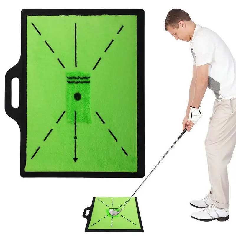 

Impact Golf Mat Practice Golf Mat Path Feedback Golf Practice Mats For Swing Detection Batting Golf Training Aid Equipment For