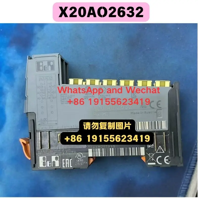 

Brand new original and used X20AO2632 module Functional test OK