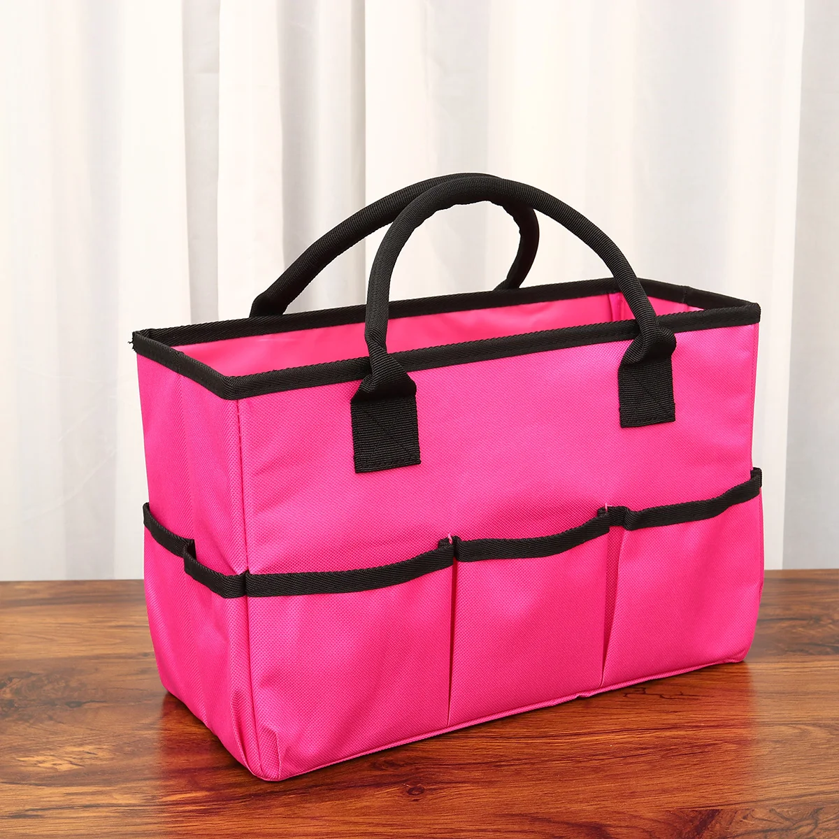 

Professional Storage Handbag Pink Durable Multifunctional Lightweight Daily Use Storage Bag Garden Pruning Tools Pouch