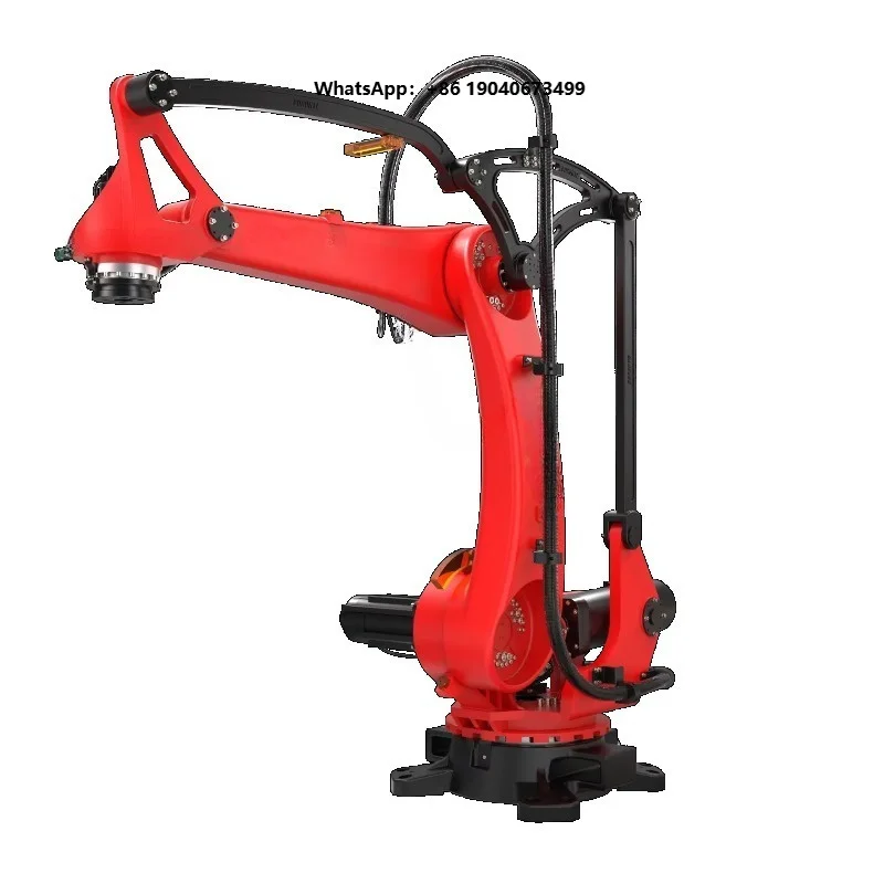 Automated Painting Robot Spraying Gluing Handling Construction Include PLC Gearbox Engine  h003