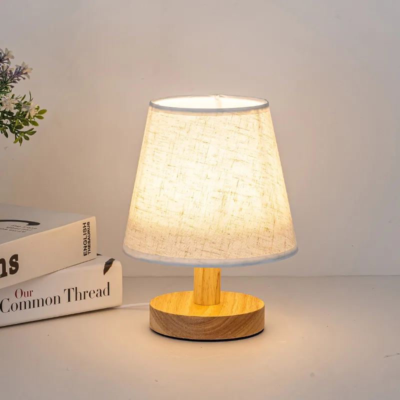 Retro LED Table Lamp USB Powered Lighting For Living Bedroom Bedside Night Lamp Desktop Linen Lamp Decoration LED Desk Lights