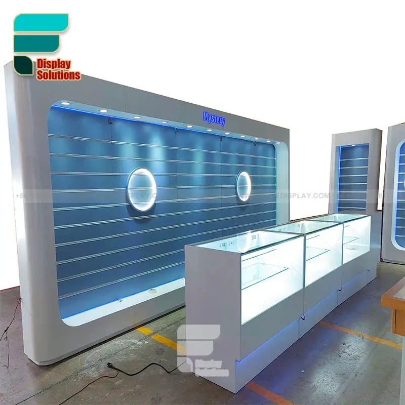 custom.Custom Display Cabinet Glass Compartments Secure Lock Design Product Display