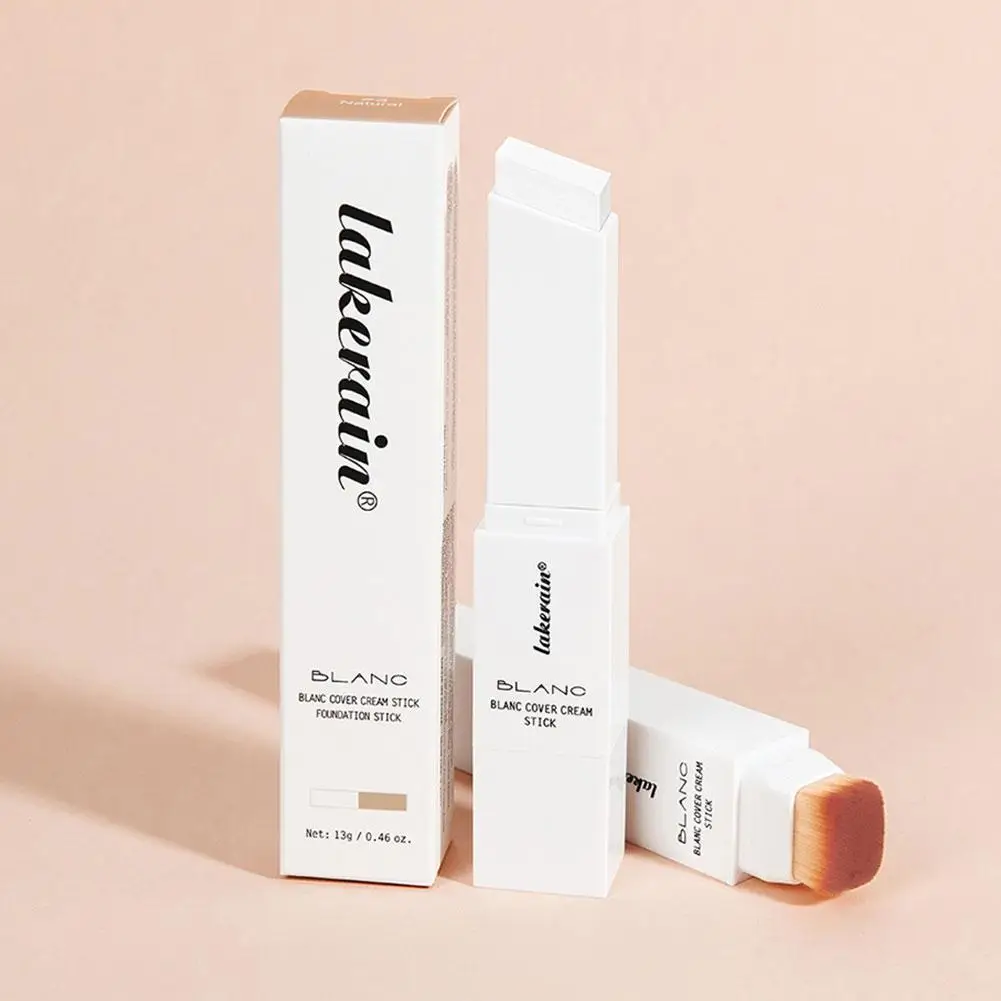 2-in-1 Kleurveranderende Foundation Stick Verhelderende Kleurveranderende Volledige Dekking Lichtgewicht Concealer BaseConcealer