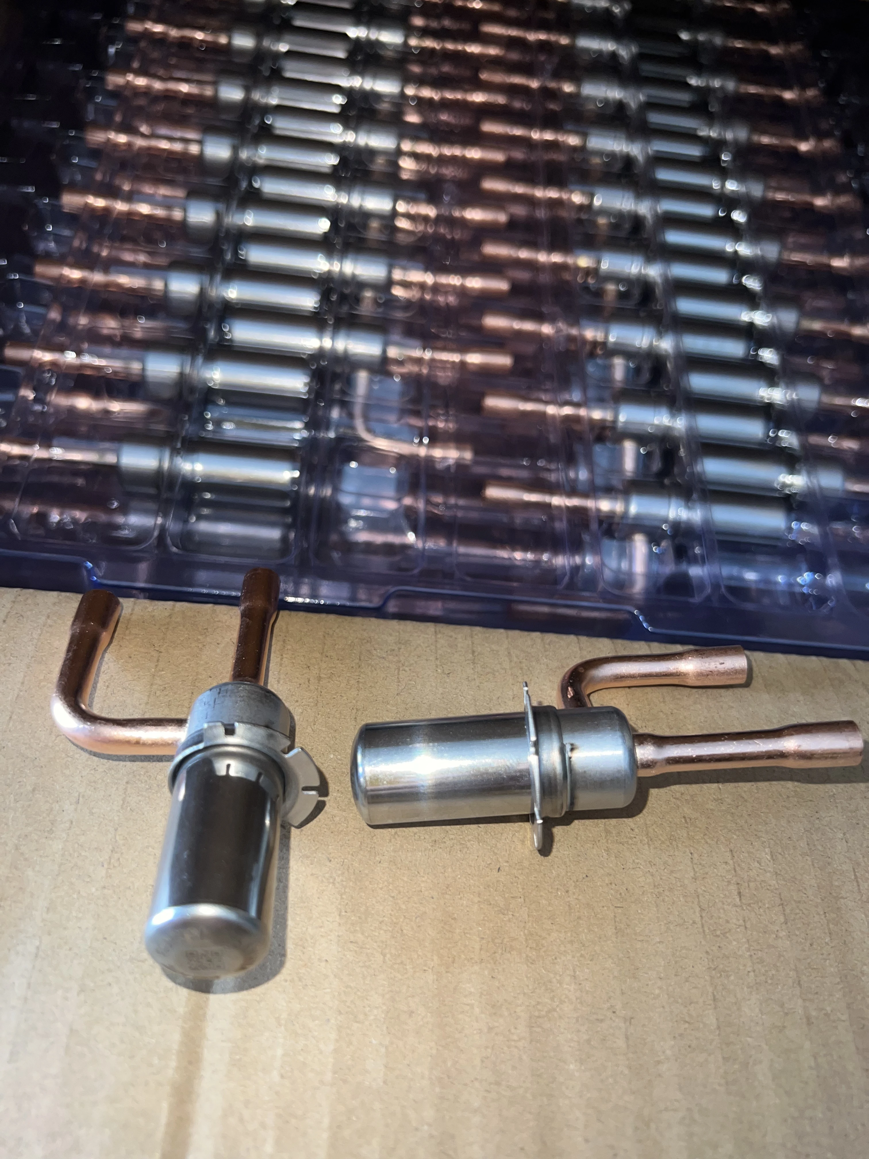 For electronic expansion valve DPF (TS1) 1.3C-2.4C frequency conversion electronic expansion valve body outer diameter 1.75