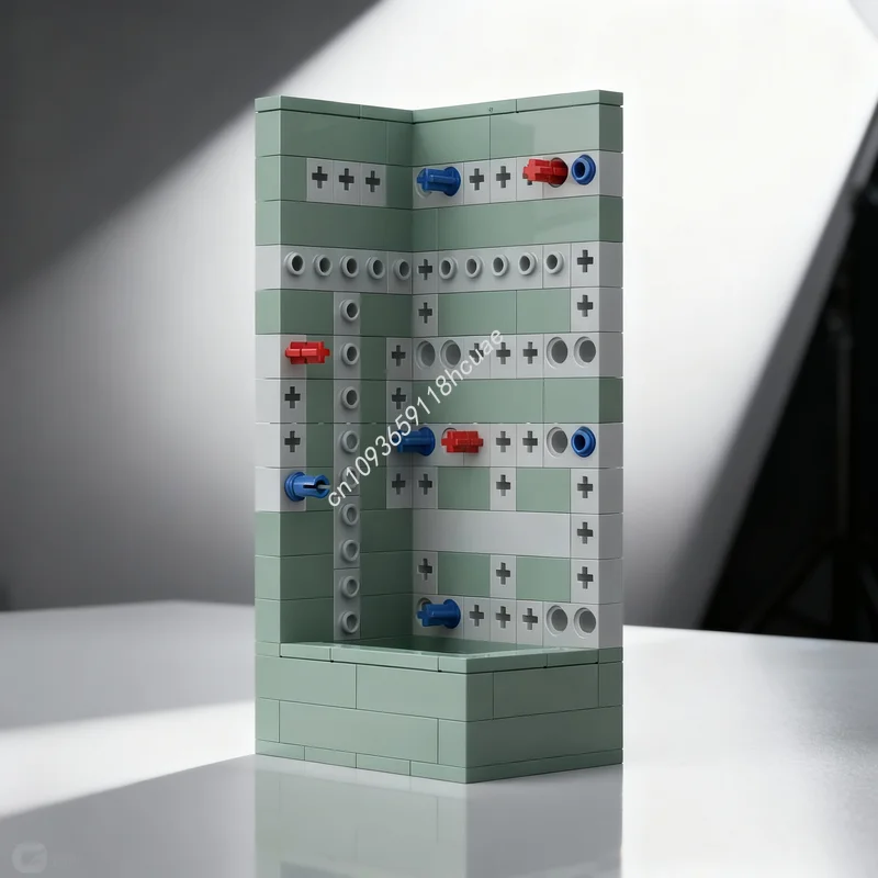 129 قطعة من مكعبات البناء MOC Ideas CUUSOO على شكل شخصية فو، نموذج رف مجوهرات، ألعاب معمارية، هدايا عيد الميلاد، مكعبات تعليمية