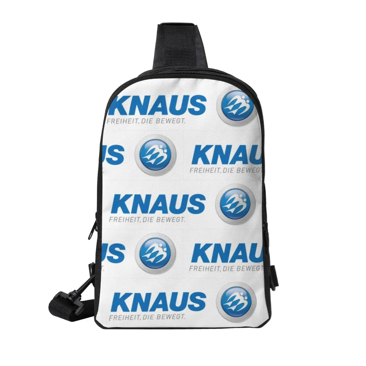 

Knaus Caravan Chest Bag Men Sling Crossbody Backpack Chest Bag Traveling Hiking Daypack Shoulder Bag