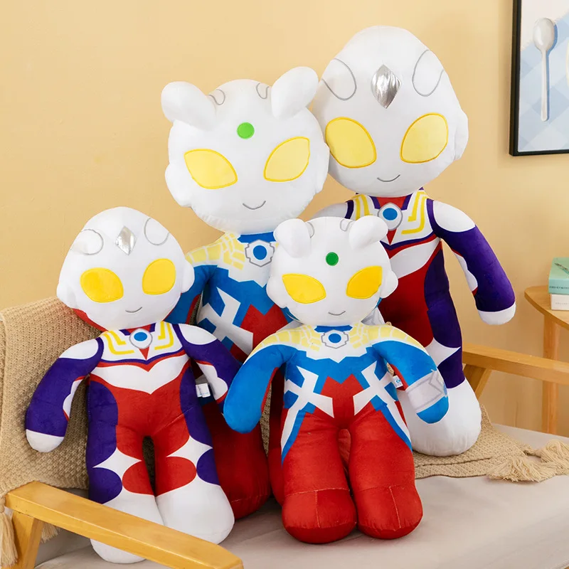 MINISO 40 см Ultraman Плюшева іграшка Лялька Сиродіга Велика лялька Дитяча комфортна лялька Спляча дитяча подушка для хлопчика Подарунок