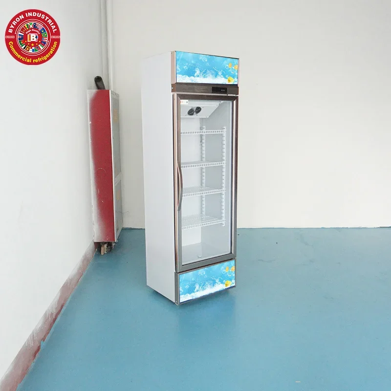 معدات التبريد الفريزر عرض برودة عرض برودة الثلاجة الثلاجة المبرد الفريزر