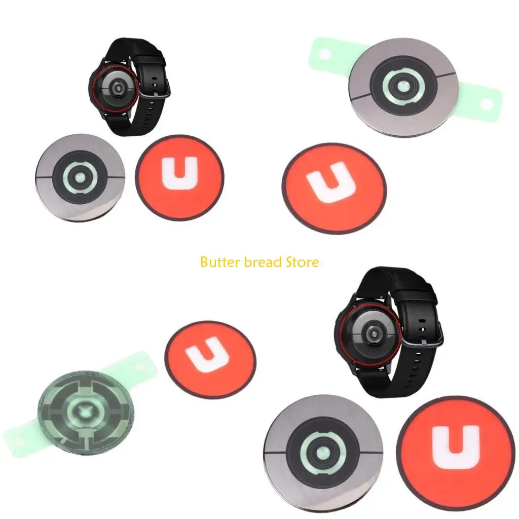 W89C Replacement Shockproof Rear Lens for Watch Active 2 Rear Back Glass Lens