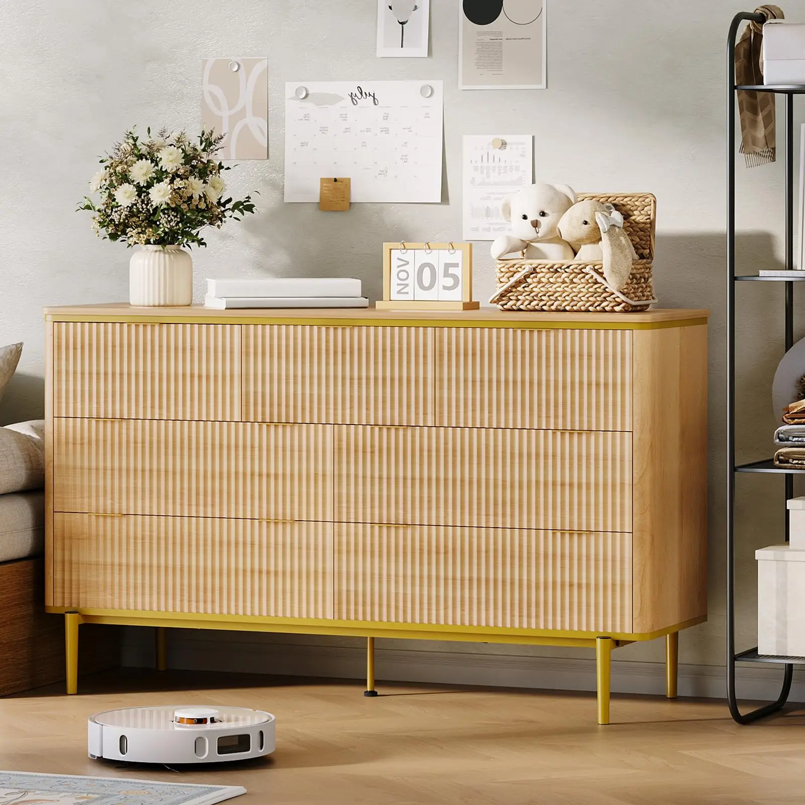 7 Drawer Dresser Fo…