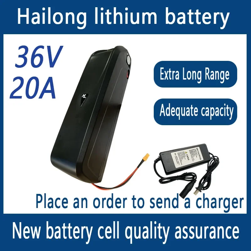 

Упаковка элементов 36 в 20 Ач Hailong Max40A BMS 500W750W 1000W 1500W 21700