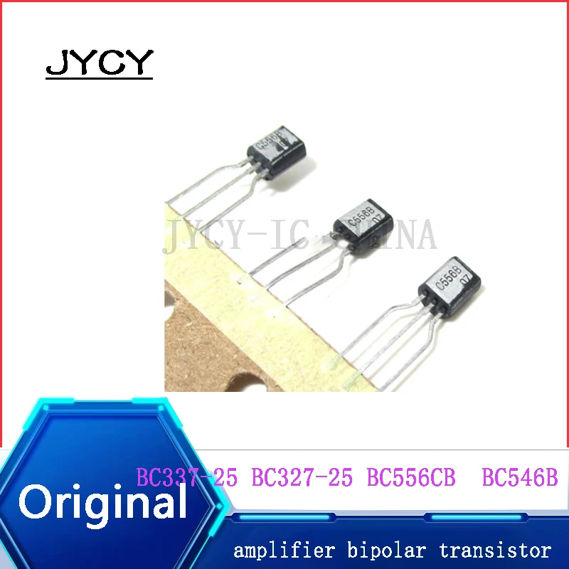 10POCS BC546B C546B BC556B C556B BC337-25 C33725 C33725 BC327-25 C32725 TO-92 amplifier bipolar transistor In stock