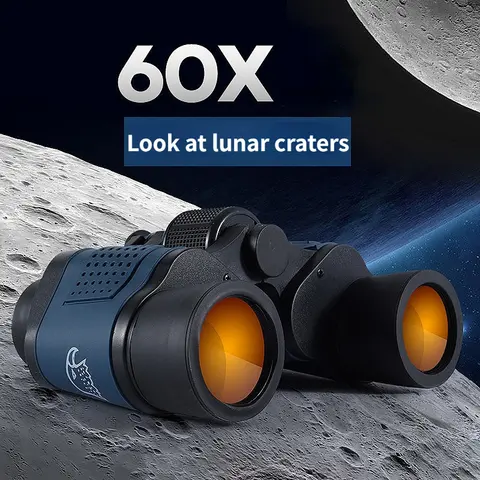 캠핑 쌍안경 60X60 장거리 15000m HD 고출력 망원경 관광 쌍안경 장거리 강력한 쌍안경 사냥