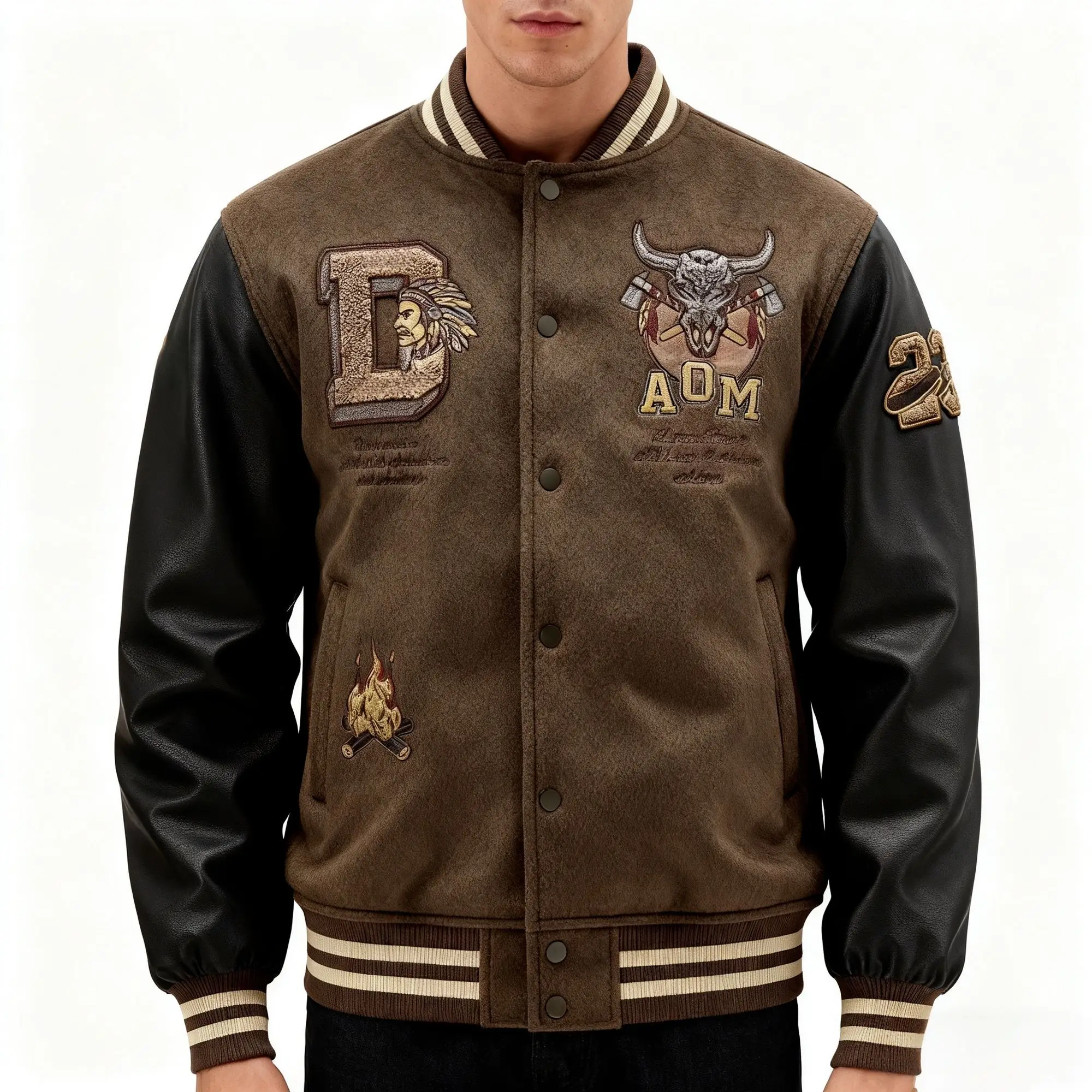 

Американская бейсбольная форма в стиле ретро плюс толстое хлопковое пальто, мужская куртка, зимняя утолщенная хлопковая куртка с вышивкой, модный бренд