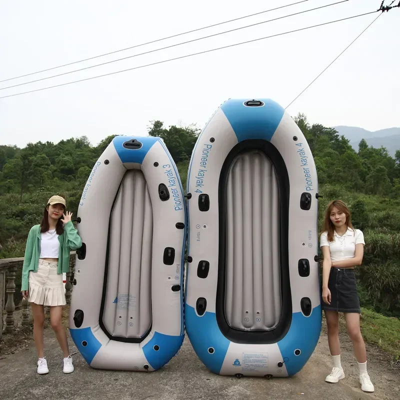 TAO Inflatable Boat Rubber Raft Thickened Double Bed Mattress Boat Folding