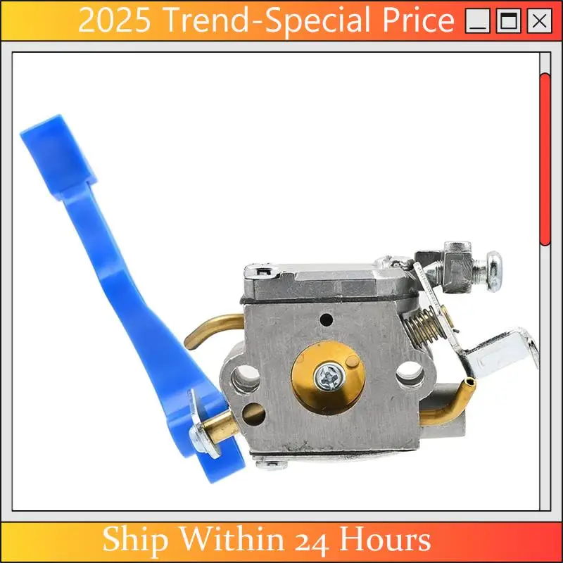 A61Z Deals 590460102 Carburetor For Husqvarna 125B 125BX 125BVX C1Q-W37 With 545112101 Air Filter 581798001 Fuel Line Kit 545081